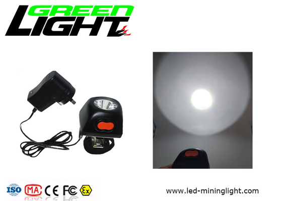 lampes de chapeau de mineurs souterrains de 5.7Ah 1.7W 8000lux IP68