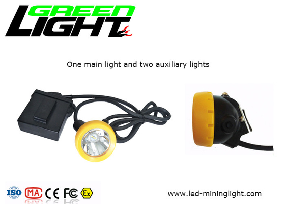 Lumière 1.67W de casque de mineurs d'IP68 GL8-C 450mA 10000lux