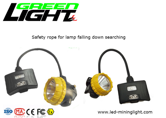 GLS12-A 6.8Ah 15000lux a semi attaché la lampe de chapeau de mineurs avec le long temps de travail