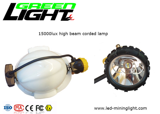 GLS12-A 6.8Ah 15000lux a semi attaché la lampe de chapeau de mineurs avec le long temps de travail