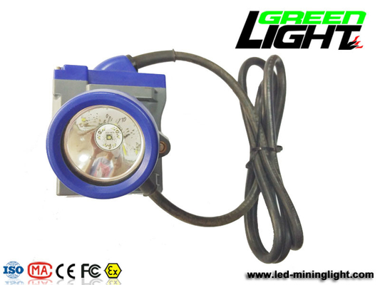 Lampe de chapeau de mineurs de la corde 216lum 15000lux LED de PC 6.6Ah Li Ion Battery