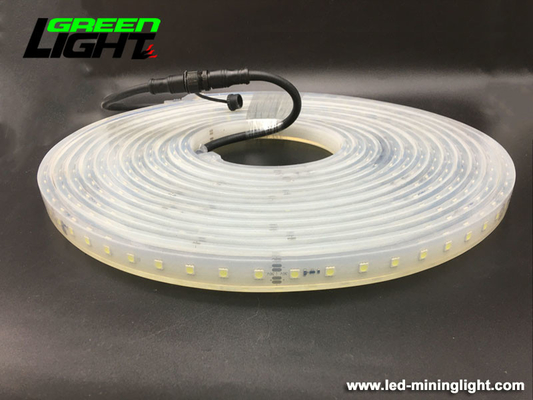 Lumières de bande menées flexibles du silicone 2000LUX SMD5050 16W/M For Tunnel