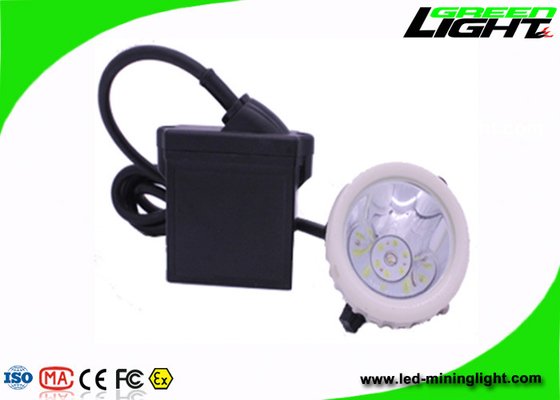 lumières portatives principales KL5LM d'exploitation de la lampe 3.7V LED de mineurs de 216lum 450mA LED