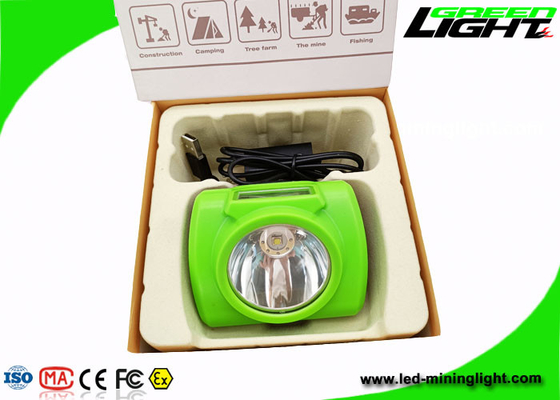 GLC-6S 4.2W sans fil 348lum a mené la lampe de chapeau sans fil de extraction de la lumière 25000lux de casque