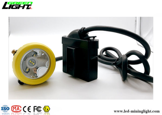 La lampe de chapeau de mineurs d'ATEX KL5LM 6.6Ah 216lum LED 3.7V a attaché la lampe menée de casque