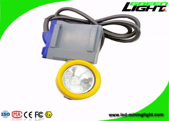 15000lux 1.67W a mené le phare de extraction 6.6Ah IP68 résistant aux explosions