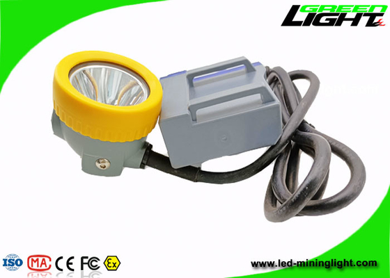 15000lux 1.67W a mené le phare de extraction 6.6Ah IP68 résistant aux explosions