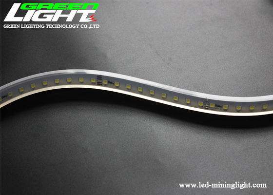 15W/M 1100lum LED extrayant le silicium léger Gal Transparent de bandes 72LEDs/m