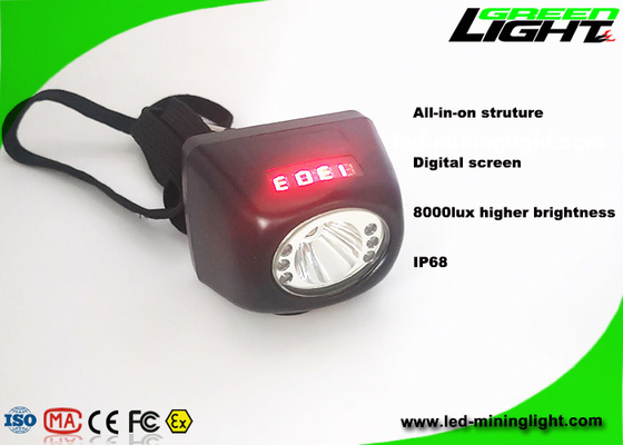 lumière souterraine de mineurs de Led Headlamp 5.7Ah LED de mineur de 1.7W 8000lux