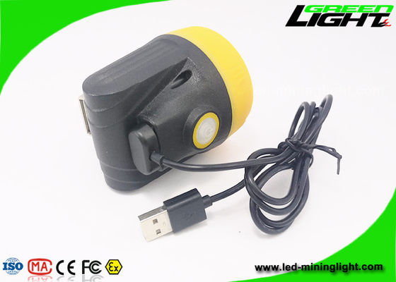 143lum 300mA LED sans fil extrayant la lampe de chapeau imperméable du lithium 18650 léger
