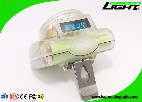 lampe de chapeau sans fil de casque de 232lum 13000lux 1.78W avec l'écran d'OLED