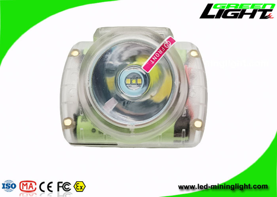 Batterie transparente de la lampe de chapeau de mineurs de GLC-6S 348lum 4.2W LED 6.8Ah Panasonic