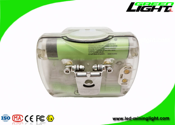 Batterie transparente de la lampe de chapeau de mineurs de GLC-6S 348lum 4.2W LED 6.8Ah Panasonic