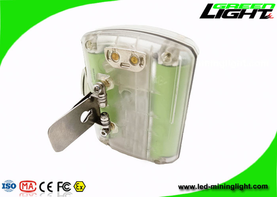 Batterie transparente de la lampe de chapeau de mineurs de GLC-6S 348lum 4.2W LED 6.8Ah Panasonic
