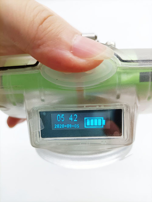 Résistance d'explosion des phares 4.2W 348lum de casque de mineurs d'écran d'OLED