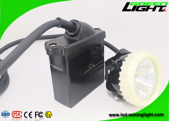 La lumière rechargeable 1.11W de casque de mineurs de 450mA 216lum a attaché la lampe d'extraction menée