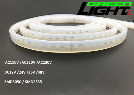 24V 2362lum SMD2835 a mené les lumières de bande imperméables 230VAC pour les mines souterraines