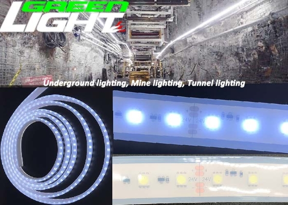 lumières de bande flexibles de 1630lum 220V 17W/M LED anti RVB explosif SMD2835