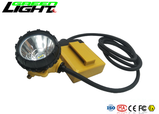 10.4Ah 25000lux LED a attaché les lampes de chapeau 800mA 3W pour le charbonnage