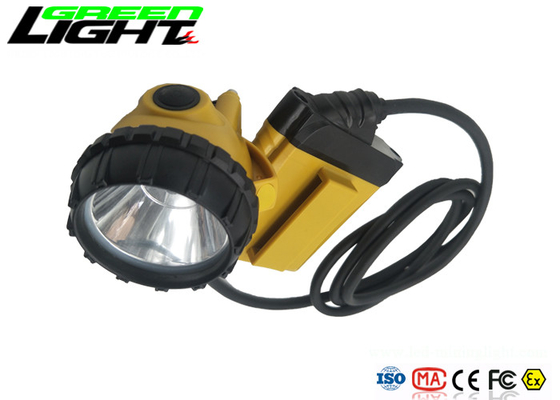 10.4Ah 25000lux LED a attaché les lampes de chapeau 800mA 3W pour le charbonnage