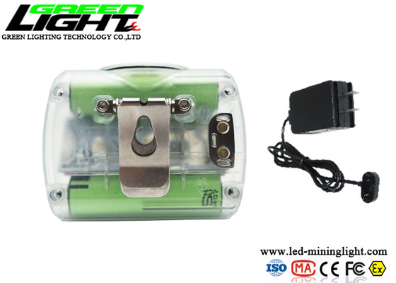 PC 15000lux transparent explosif sans fil résistant au feu de lampe de chapeau anti