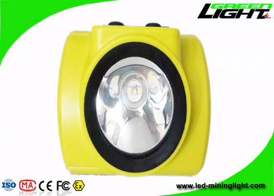 800mA lampe de capuchon sans fil 18000lux 6.8Ah Panasonic Li Ion batterie OLED écran Rechargeable mineur phare Silicone ABS