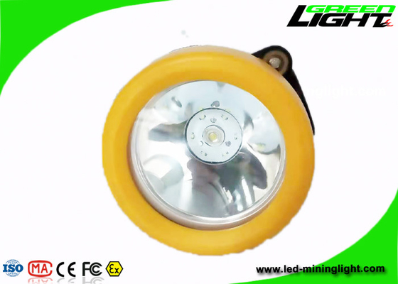 0.74W 96lum 5000lux Cap lumière rechargeable phare minier ABS SANS 1438 norme