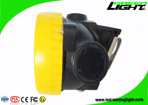 0.74W 96lum 5000lux Cap lumière rechargeable phare minier ABS SANS 1438 norme