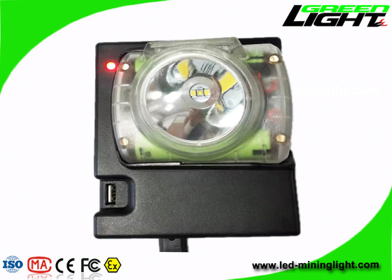 affichage de extraction rechargeable imperméable du phare 232lum 13000 Lux Smart OLED de 6800mA LED