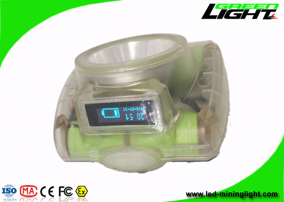Écran détachable de Headlamp 13000 Lux Underground With OLED de mineur de LED