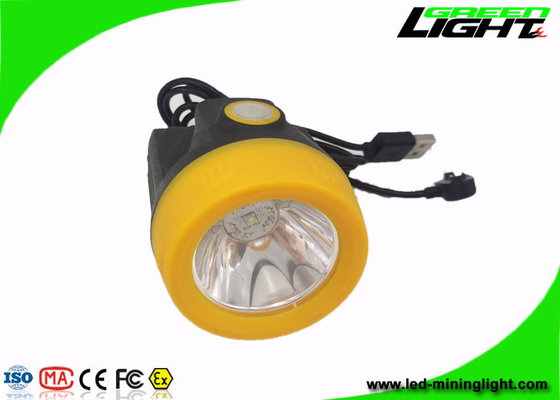 10000Lux Coal Miner Cap Lampe 3800mAh USB Charge Magnétique Portable Mineurs Phare avec Bouton En Silicone Clip Réglable