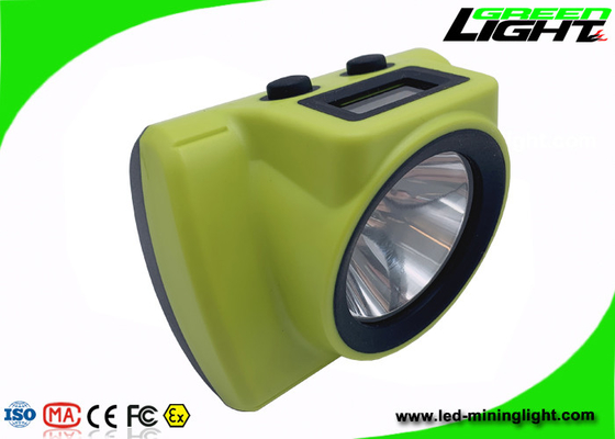 IP68 Étanche Minière Led Lumières 18000lux OLED Écran Magnétique USB Charge Sans Fil Miner Cap Lampe avec SOS