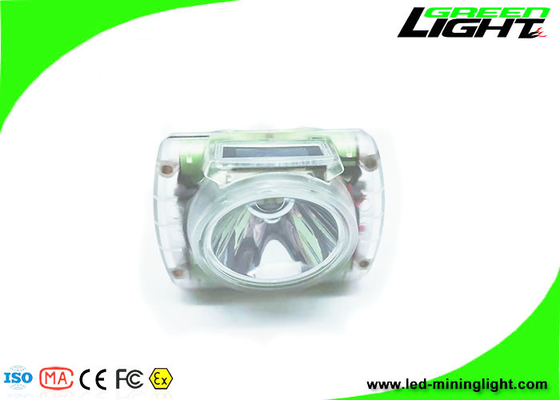 L'exploitation minière menée sans fil transparente de 13000 lux allume le Cree imperméable IP68 mené avec le phare de mineur d'écran d'OLED