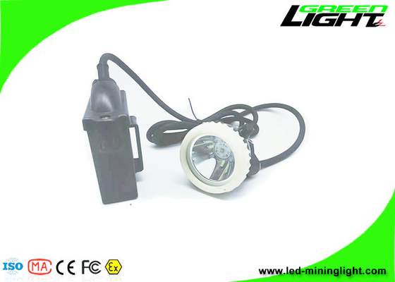 10000Lux LED Miners Cap Lampe Batterie au lithium rechargeable 1.67W 6600mAh ABS PC étanche