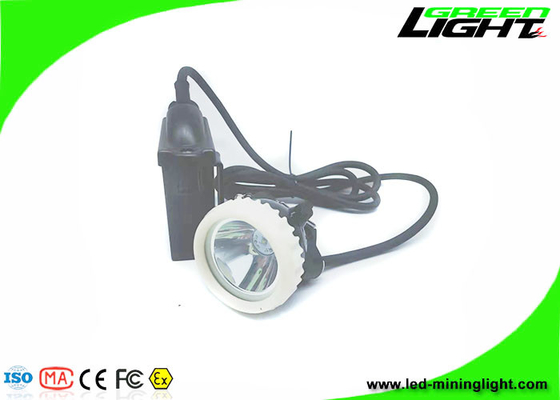 10000Lux LED Miners Cap Lampe Batterie au lithium rechargeable 1.67W 6600mAh ABS PC étanche