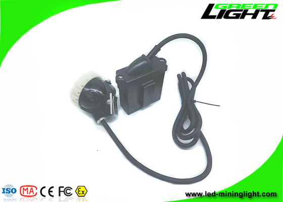 10000Lux LED Miners Cap Lampe Batterie au lithium rechargeable 1.67W 6600mAh ABS PC étanche