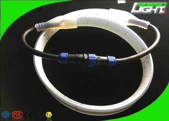 2230lum/m Silicone Led Bande Lumineuse Double Rangée DC36V/AC110V/220V SMD5050 30W/M Couleur Blanche