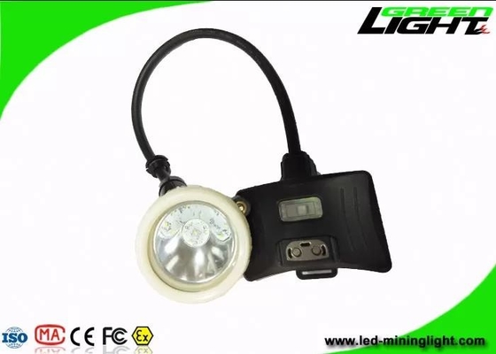 Lumière de casque de sécurité minière filaire 10000 Lux lampe frontale de mineurs Rechargeable batterie Li-ion 5200mAh avec voyant d'avertissement arrière