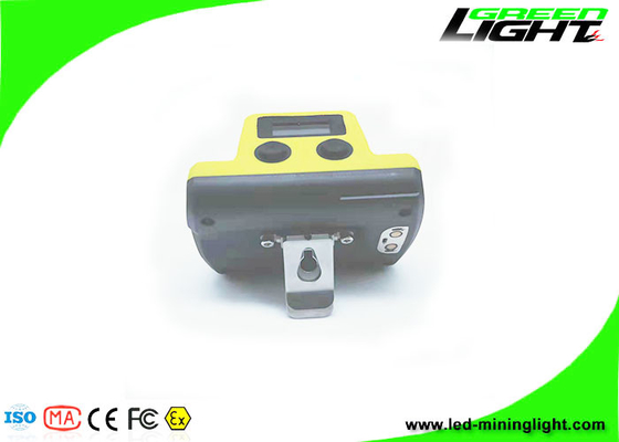 Écran OLED 18000 Lux LED Mining Cap Lights Phare de mineurs rechargeable sans fil anti-déflagrant 6.8Ah