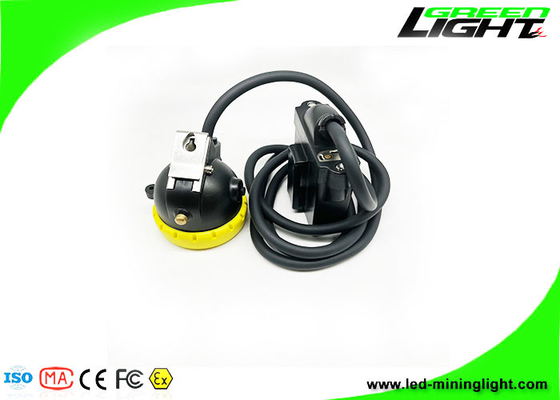 Le chapeau d'exploitation de 16hrs LED allume le phare de mineurs de chargeur d'USB de 10000 Lux 6600 mAh pour le casque dur