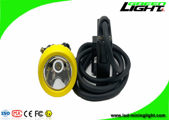 Le chapeau d'exploitation de 16hrs LED allume le phare de mineurs de chargeur d'USB de 10000 Lux 6600 mAh pour le casque dur
