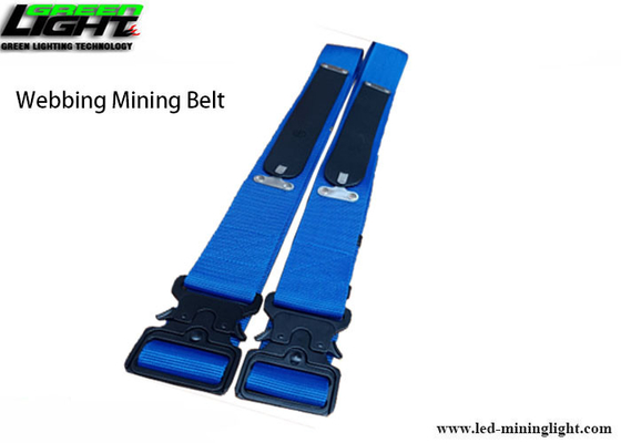 Ceinture de maintien bleue d'exploitation de sangle avec la marque réfléchissante d'agrafes de verrouillage d'individu