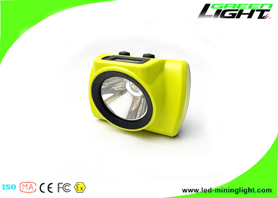 le chapeau d'exploitation de l'écran LED de 18000lux OLED allume le phare souterrain de mineur de Panasonic de 6.8Ah rechargeable pour le système de cheminement
