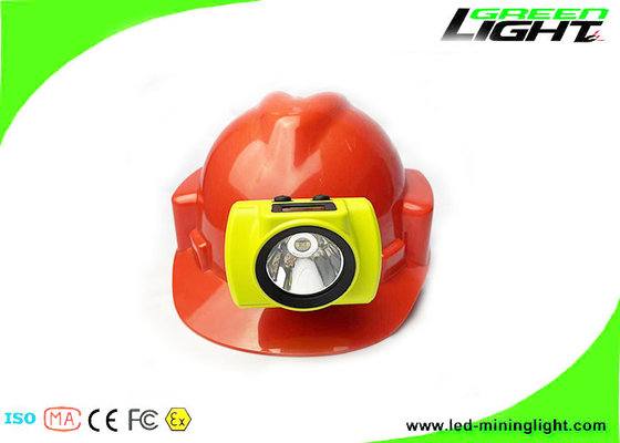 le chapeau d'exploitation de l'écran LED de 18000lux OLED allume le phare souterrain de mineur de Panasonic de 6.8Ah rechargeable pour le système de cheminement