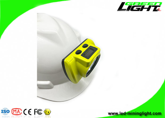 mineur de remplissage imperméable rechargeable sans fil Headlamp des lumières 6800mAh Panasonic IP68 USB d'exploitation de 18000lux LED