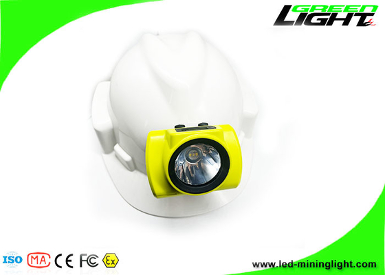 mineur de remplissage imperméable rechargeable sans fil Headlamp des lumières 6800mAh Panasonic IP68 USB d'exploitation de 18000lux LED
