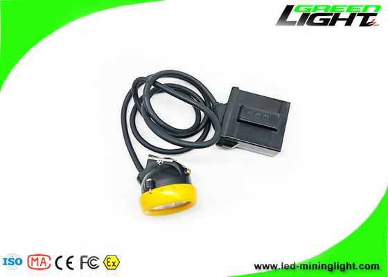 Anti Explosif 12000lux Led Miner Cap Lampe Silicone Bouton Filaire Cap Lampe Couleur Logo Personnalisé 18hrs Temps De Travail