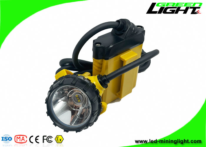 Batterie attachée imperméable de Lux Rechargeable Headlamp 10400MAh SAMSUNG de la lampe de chapeau d'exploitation d'IP68 LED 25000 pour la mine souterraine