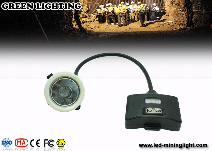 GS5- le lux de B 8000/5.6ah a mené les lumières de extraction de chapeau, résistance principale de baisse de torche des mineurs IP68