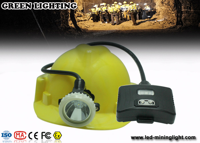 Puissance élevée 10000 poids léger de lumières de Lux Superbirght Led Miners Lights/casque antichoc d'exploitation